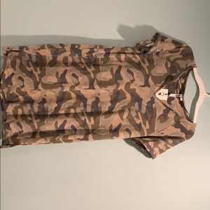Army T-shirt dress